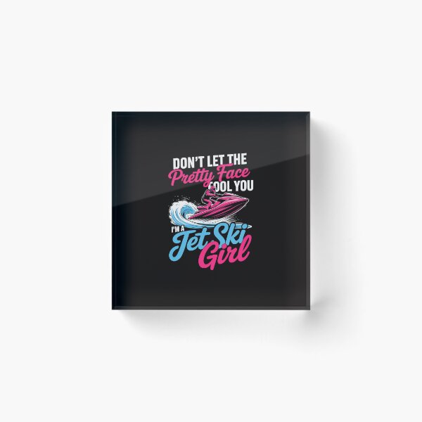 Item preview, Womens Jetski Girl Saying Water Sports designed and sold by banbopbii.