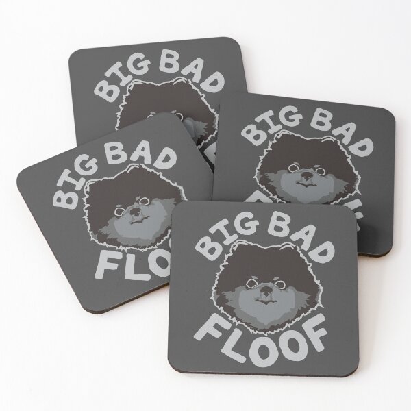 Item preview, Big Bad Floof Black designed and sold by NiceButton.
