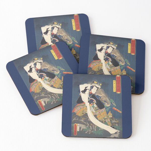 Item preview, Vintage,A contest of magic scenes by Toyokuni Utagawa, Japanese art, woodblock, Ukiyoe, Wall art, Puzzle, designed and sold by VintageJapan for Japanese woodblock, Ukiyoe, Retro art and more.