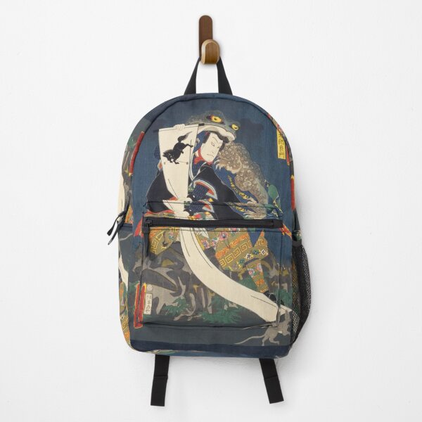 Item preview, Vintage,A contest of magic scenes by Toyokuni Utagawa, Japanese art, woodblock, Ukiyoe, Wall art, Puzzle, designed and sold by VintageJapan for Japanese woodblock, Ukiyoe, Retro art and more.