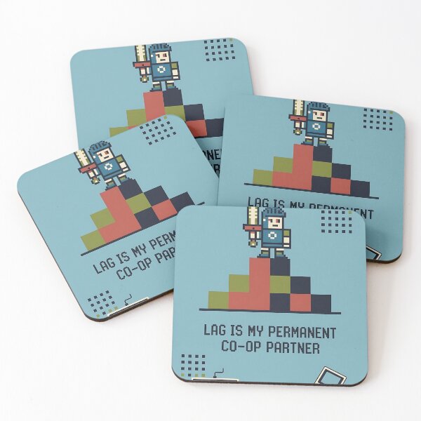 Item preview, Lag Is My Permanent Co-Op Partner designed and sold by iwzzuel.
