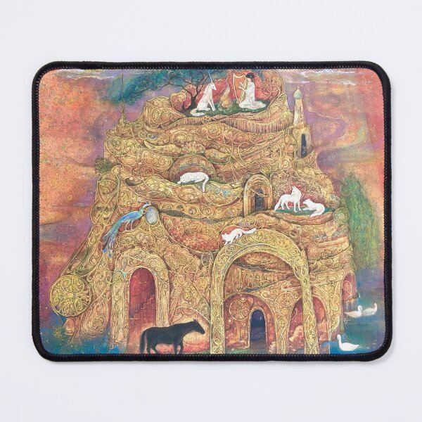 Item preview, Celestial Sanctuary: The Golden Labyrinth of Animal Paradise designed and sold by nakaitomoko.