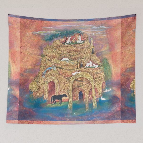 Item preview, Celestial Sanctuary: The Golden Labyrinth of Animal Paradise designed and sold by nakaitomoko.