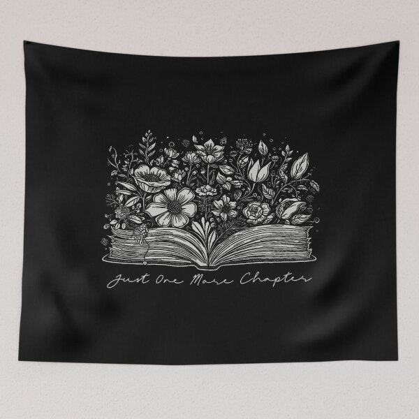 Item preview, Just One More Chapter Bookish Merch For Readers Wildflower designed and sold by RylynKaub86.