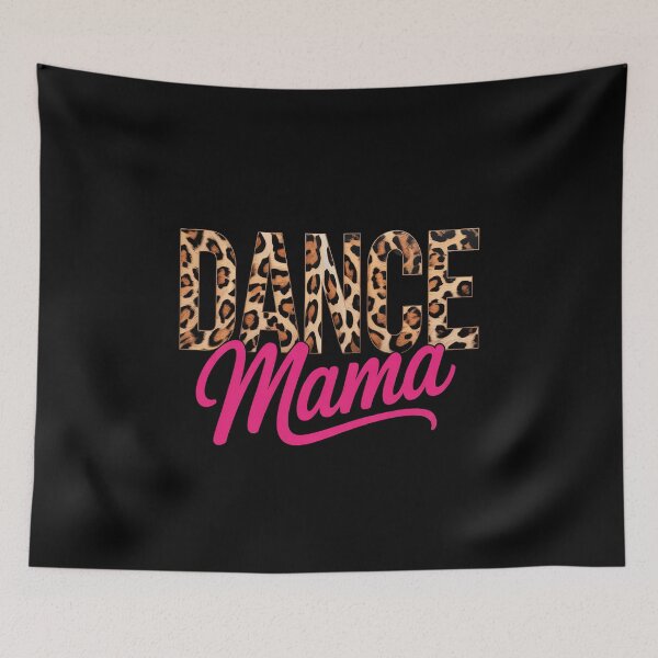 Item preview, Dance Mom Leopard Dancing Mama Mom Life Girls Women Dancer designed and sold by RonnasJackson.
