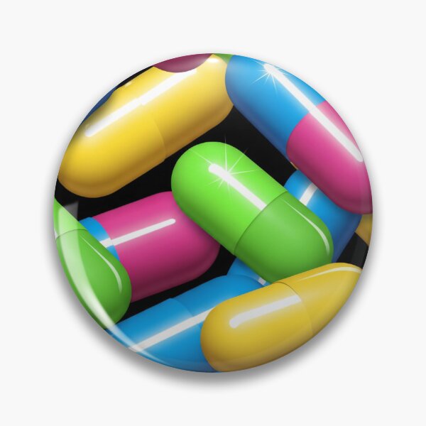 Item preview, Glossy Neon Capsules Seamless Pattern designed and sold by Kaleidoscope Print.