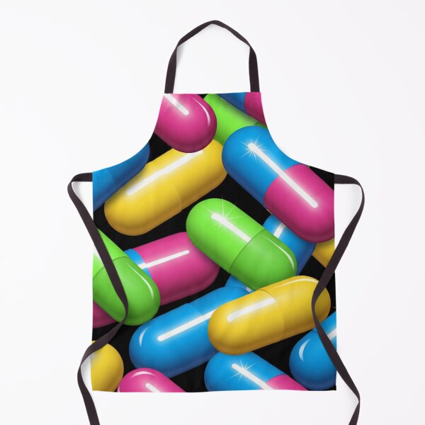 Item preview, Glossy Neon Capsules Seamless Pattern designed and sold by Kaleidoscope Print.