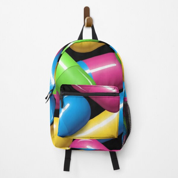 Item preview, Glossy Neon Capsules Seamless Pattern designed and sold by Kaleidoscope Print.