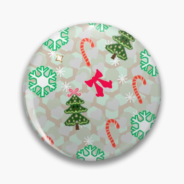 Item preview, Cute Christmas Seamless Pattern with Trees, Candy Canes & Snowflakes – Festive Holiday Design designed and sold by HopeAndHustle.