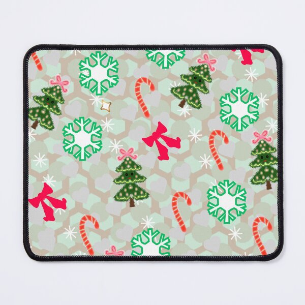 Item preview, Cute Christmas Seamless Pattern with Trees, Candy Canes & Snowflakes – Festive Holiday Design designed and sold by HopeAndHustle.