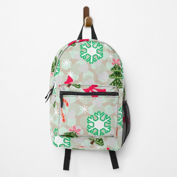 Item preview, Cute Christmas Seamless Pattern with Trees, Candy Canes & Snowflakes – Festive Holiday Design designed and sold by HopeAndHustle.