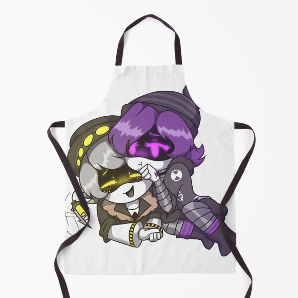 Item preview, Nuzi (N and Uzi) Sticker designed and sold by cookedporkchop.