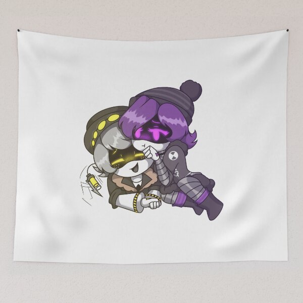 Item preview, Nuzi (N and Uzi) Sticker  designed and sold by cookedporkchop.