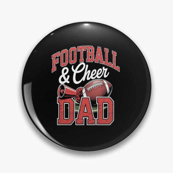 Item preview, Football Cheer Dad for Women Men Vintage Cheerleader designed and sold by RonnasJackson.
