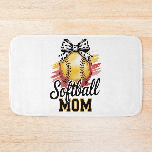 Item preview, Coquette Bow Game Day Baseball Softball Mom Cheer Mama designed and sold by RonnasJackson.