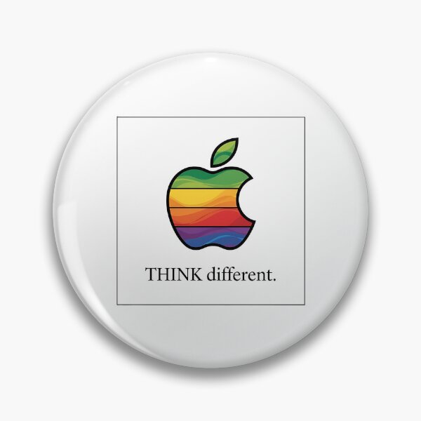 Item preview, Think Different Apple Aesthetic designed and sold by Mues1966.