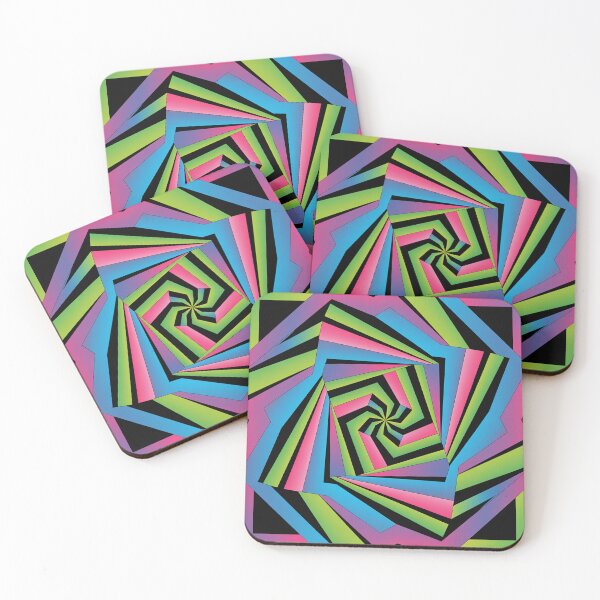Item preview, A hypnotic abstract geometric sticker design. designed and sold by Lilashakti ⭐️ ⭐️ ⭐️ ⭐️ ⭐️.
