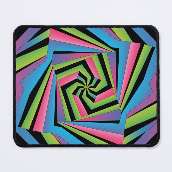 Item preview, A hypnotic abstract geometric sticker design. designed and sold by Lilashakti ⭐️ ⭐️ ⭐️ ⭐️ ⭐️.