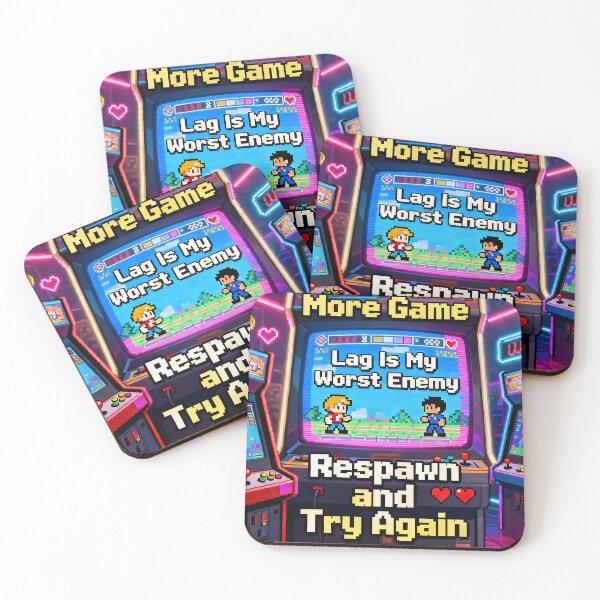 Item preview, Just One More Game – Retro Arcade Gamer designed and sold by iwzzuel.