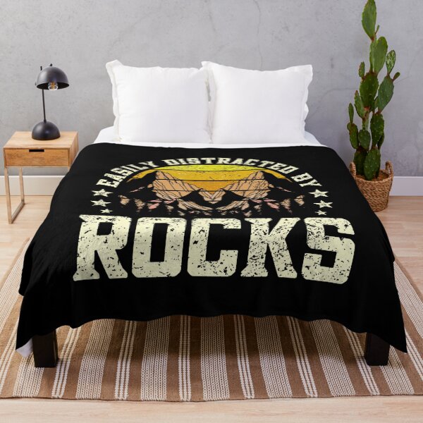 Item preview, Easily Distracted By Rocks Geology Collecting Lovers Funny designed and sold by godzillabro.