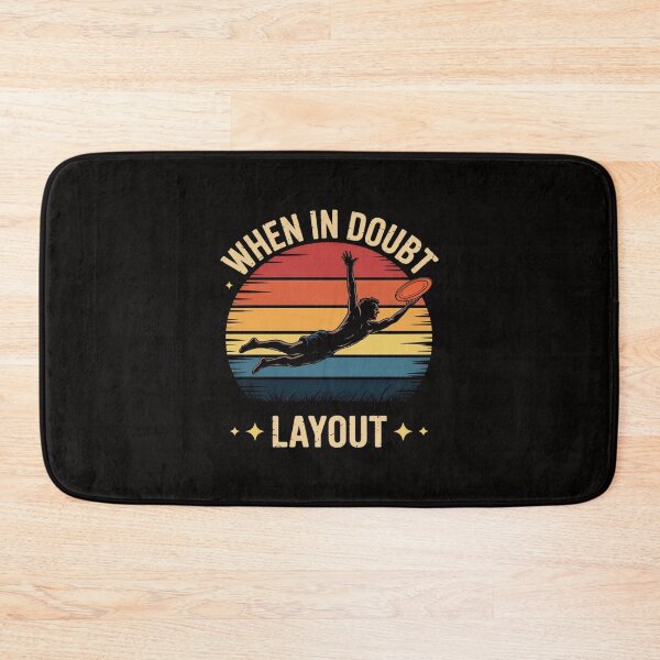 Item preview, When In Doubt Layout Ultimate Frisbee designed and sold by banbopbii.