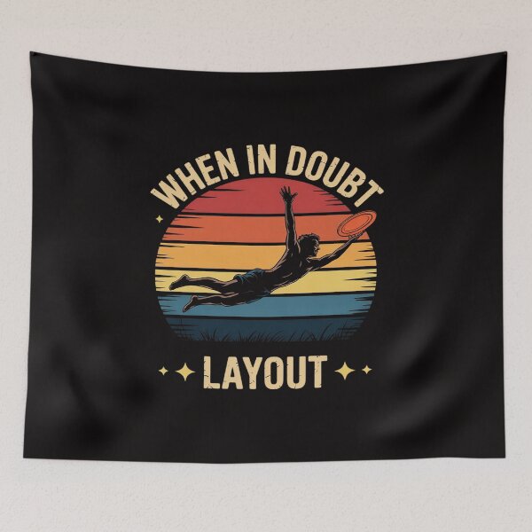 Item preview, When In Doubt Layout Ultimate Frisbee designed and sold by banbopbii.