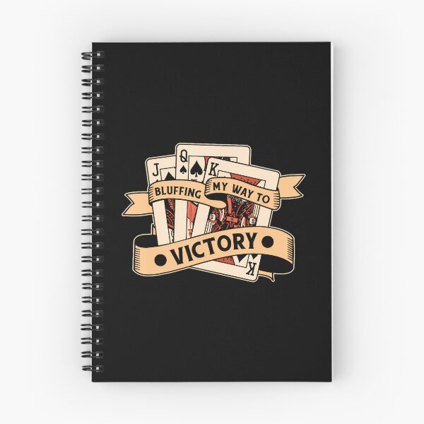 Item preview, Bluffing My Way To Victory Texas Holdem Poker Hands Poker designed and sold by scottsurswab.