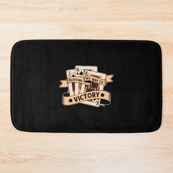 Item preview, Bluffing My Way To Victory Texas Holdem Poker Hands Poker designed and sold by scottsurswab.