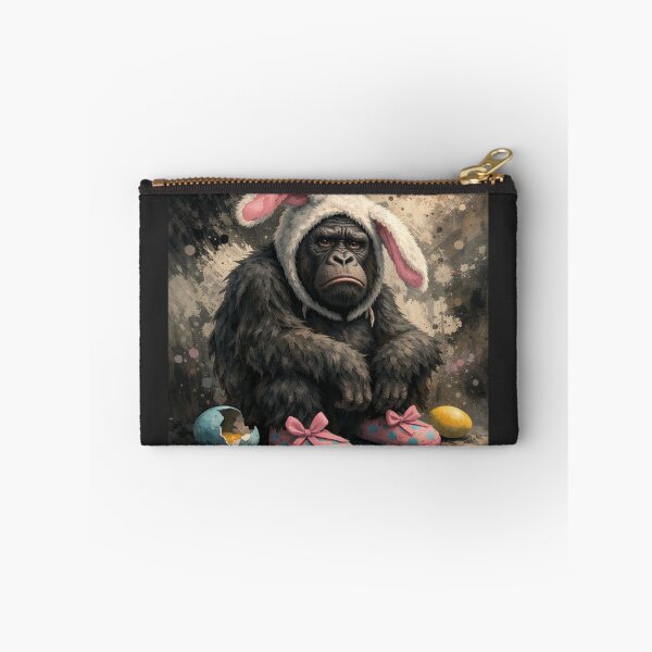 Item preview, Reluctant Easter Bunny Gorilla designed and sold by ArgentoArt.
