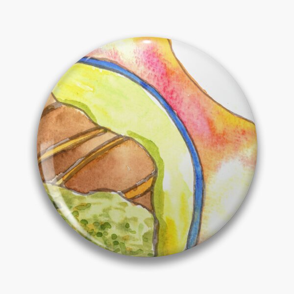 Item preview, Coffee and croissant artwork designed and sold by Art-By-Rosalind.