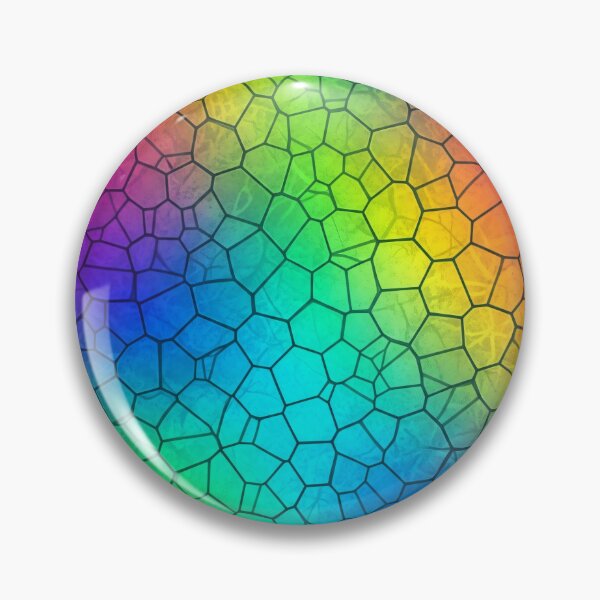 Item preview, Rainbow Stained Glass Mosaic Gradient Seamless Pattern designed and sold by Kaleidoscope Print.