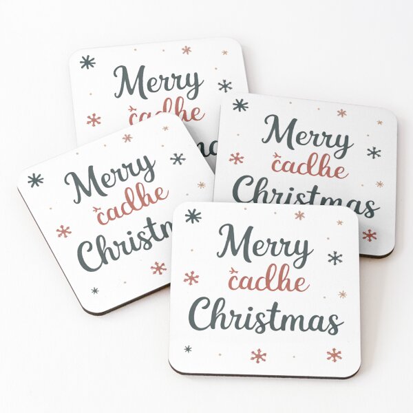 Item preview, Merry Cadhe Christmas Typography – Cute Festive Holiday Quote Design designed and sold by A1MarketDesigne.