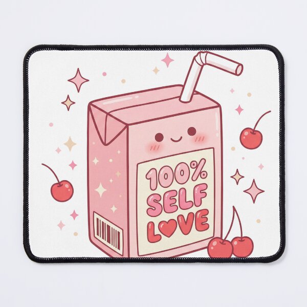 Item preview, Copy of 100% Self Love Juice Box | Kawaii Pink Aesthetic designed and sold by GemajoStudio.
