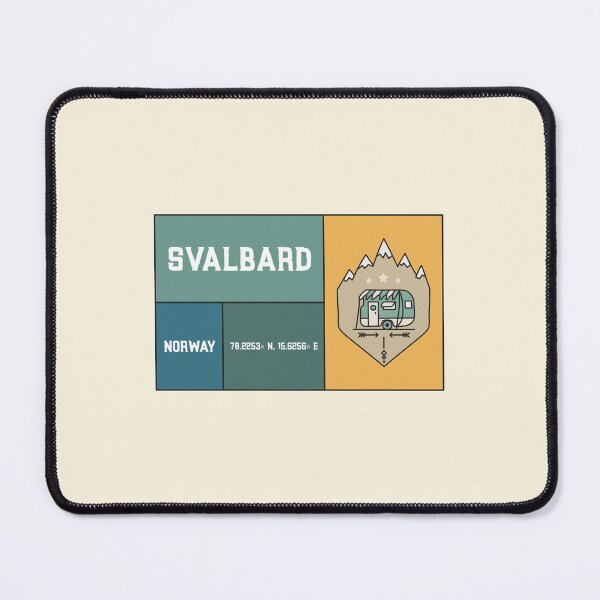 Item preview, Svalbard Norway Longyearbyen Campervan Arctic Nation Gateway To The North Pole designed and sold by GraTEEtude.