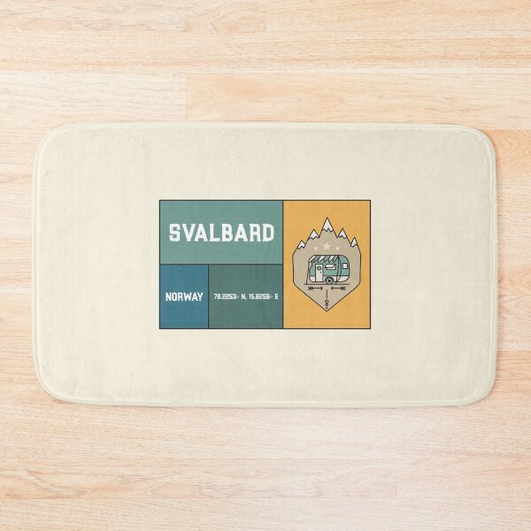 Item preview, Svalbard Norway Longyearbyen Campervan Arctic Nation Gateway To The North Pole designed and sold by GraTEEtude.