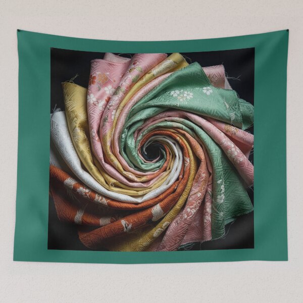Item preview, Silk Kimono Fabric designed and sold by Tridentulus.