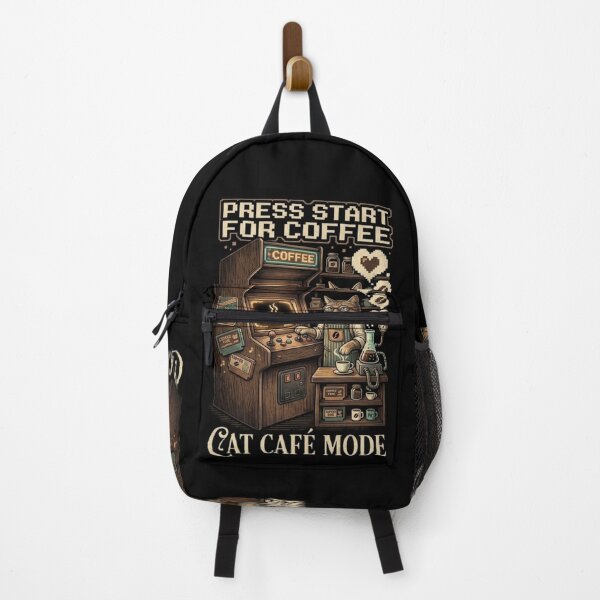 Item preview, Retro Arcade Cat Cafe Barista designed and sold by MJO80.