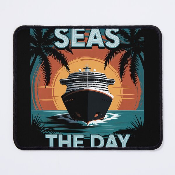 Item preview, Seas the Day for Cruise Ship Vacation Travelers designed and sold by duolastgend.