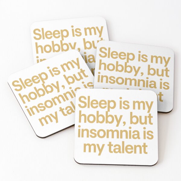 Item preview, Sleep and Insomnia Typography. designed and sold by Boundless PixelForge.