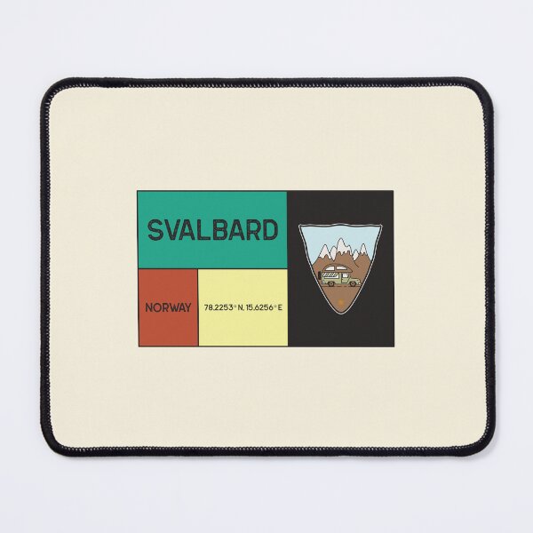 Item preview, Svalbard Norway Longyearbyen Campervan Arctic Nation Gateway To The North Pole designed and sold by GraTEEtude.
