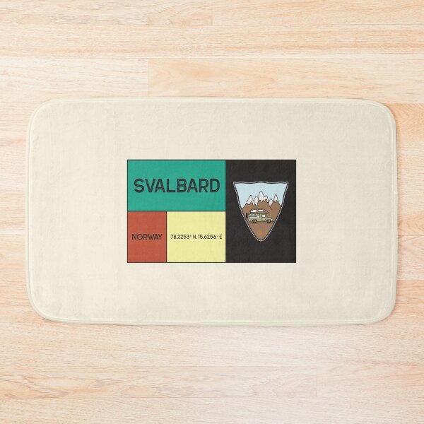 Item preview, Svalbard Norway Longyearbyen Campervan Arctic Nation Gateway To The North Pole designed and sold by GraTEEtude.