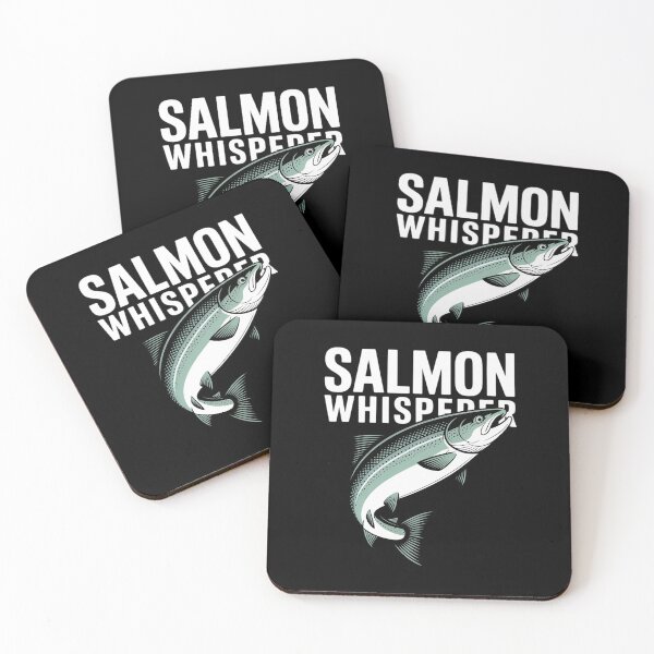 Item preview, Salmon Whisperer Angling Hunting Fishing designed and sold by duolastgend.