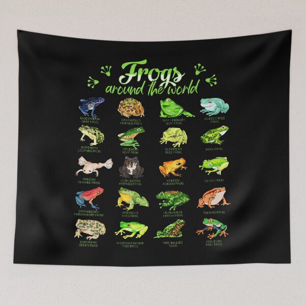 Item preview, Frogs Around The World designed and sold by cerdaheor5.