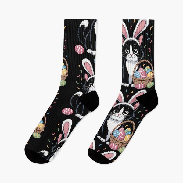 Item preview, Easter Day Cat Bunny Eggs Rabbit designed and sold by KarstenNoanra.