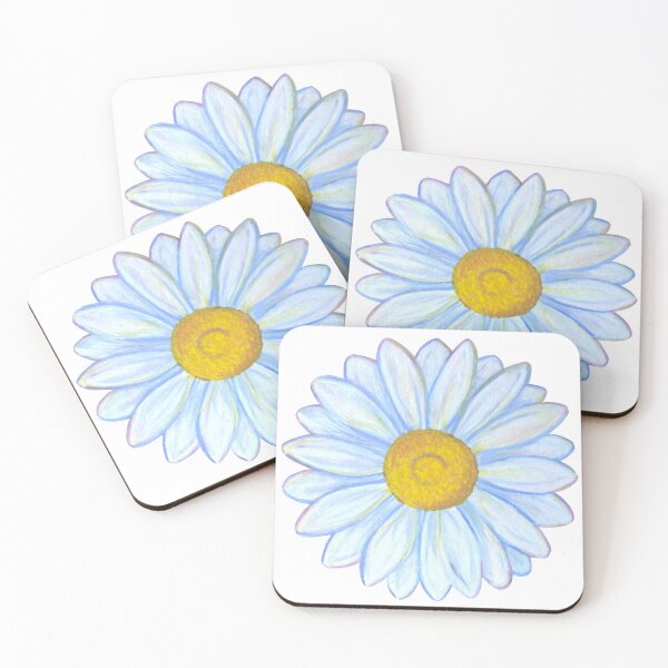 Item preview, Opalescent Daisy Aura – Watercolour Flower Painting designed and sold by EmpressDestiny.
