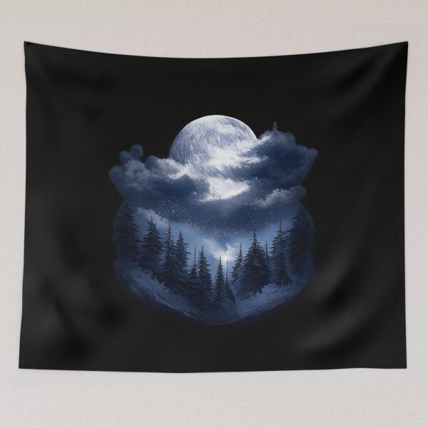 Item preview, Moonlit Forest Dream designed and sold by Motiva100.