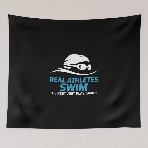 Item preview, Real Athletes Swim - Swimming Swimmer Water Sports designed and sold by duolastgend.