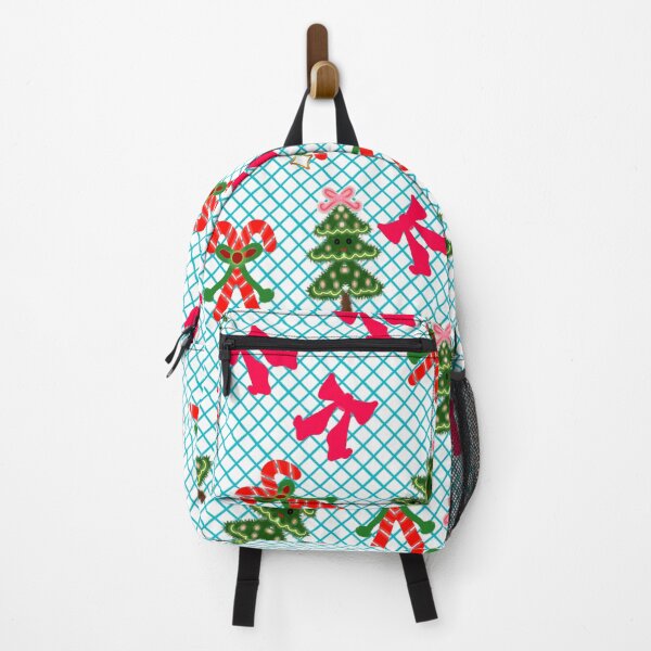 Item preview, Cute Christmas Pattern with Candy Canes, Bows & Christmas Trees – Festive Holiday Design designed and sold by HopeAndHustle.