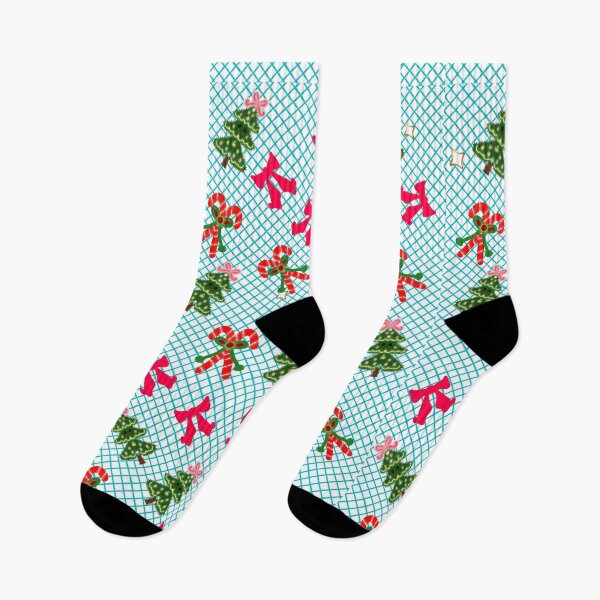 Item preview, Cute Christmas Pattern with Candy Canes, Bows & Christmas Trees – Festive Holiday Design designed and sold by HopeAndHustle.