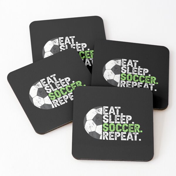Item preview, Soccer Player Soccer Lover Eat Sleep Soccer Repeat designed and sold by huftyfnruppe.